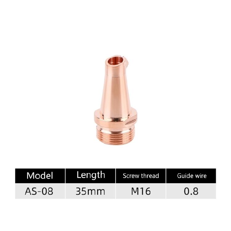 Durable Welding Head Nozzle Smooth Wire Feeding for Efficient Welding Nozzles