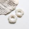 Resin Flower Pendant Hollow Five Petal Floral Charm Jewelry Jewelry Making Accessories for for Necklace Bracelet Earring