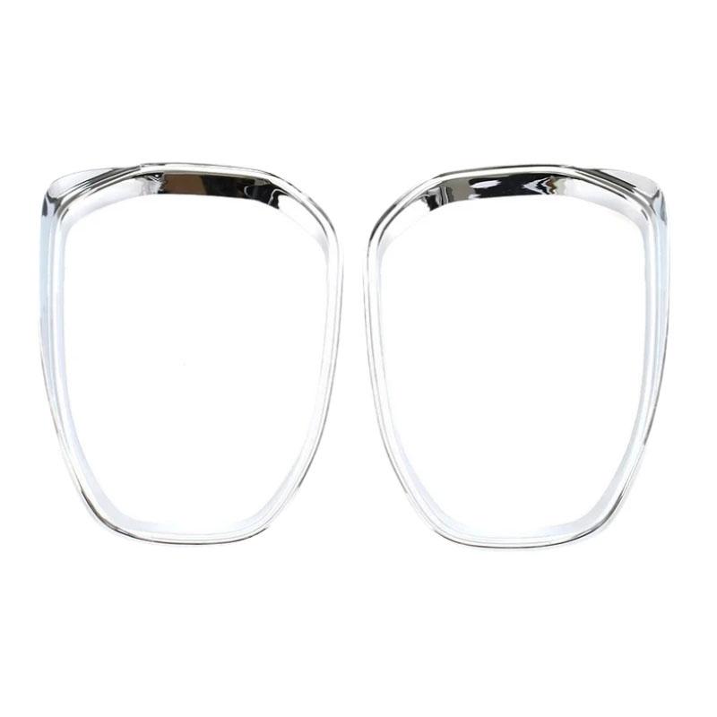 Car Decoration Door Mirror Cover For Toyota Prius 60 -2025 Decoration Chrome Silver Rain Eyebrow Exterior Styling