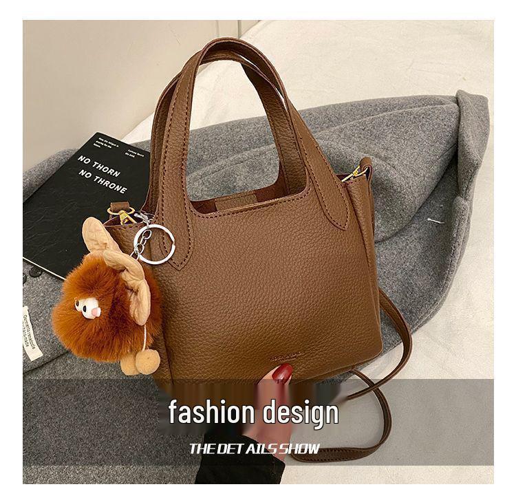 Retro Women's Versatile Crossbody Bucket Handbag - 2025 Fashion Collection