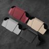 Car Glasses Holder Multi-functional Leather Car Glasses Box Case Storage Holder Glasses Car Portable Sunglasses Stable Suns P4F2
