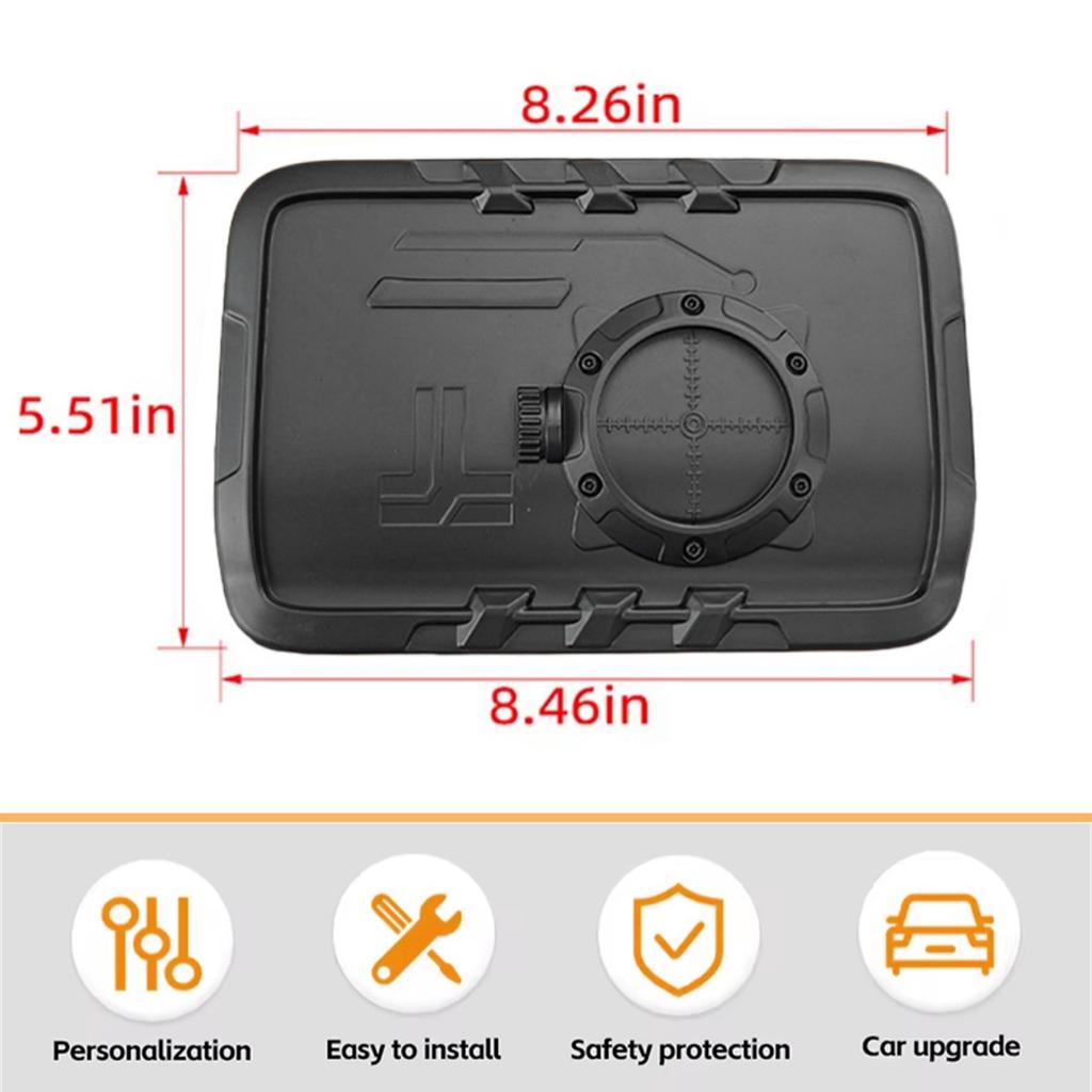 Fuel Tank Cap Decoration Cover Trim Filler Oil Gas Cap Stickers for Suzuki Jimny GL XL 5-Door 2025 2025 Car Exterior Accessories