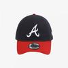 New Era Atlanta Braves Basic Tone Unstructured Ballcap Navy 15216770