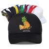 Pineapple Belongs On Pizza Funny Food Pun Baseball Cap Birthday Gift For Men Adult Summer Mesh Breathable Hat