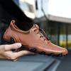Fashion Men's Casual Sneakers Cow Leather New Driviers Outdoor Shoes Men Loafers Vintage Slip On Designer Flats Leisure Big Size 38-47