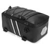 Fahrrad-Gepäckträgertasche Ladefläche Fahrradkoffertasche mit Reflektoren für Motorrad