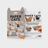 DIY 50pcs Foldable Paper Cats for Stacking | Desktop Desk Decor, Fun Gift for Cat Lovers, Office Party & Christmas