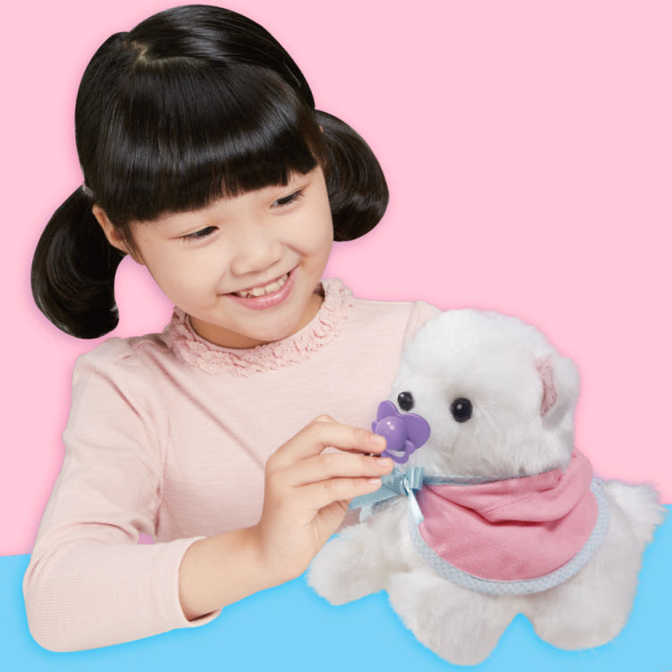 [mimi world] Mimiworld Pomi the Baby Puppy with Stroller Doll