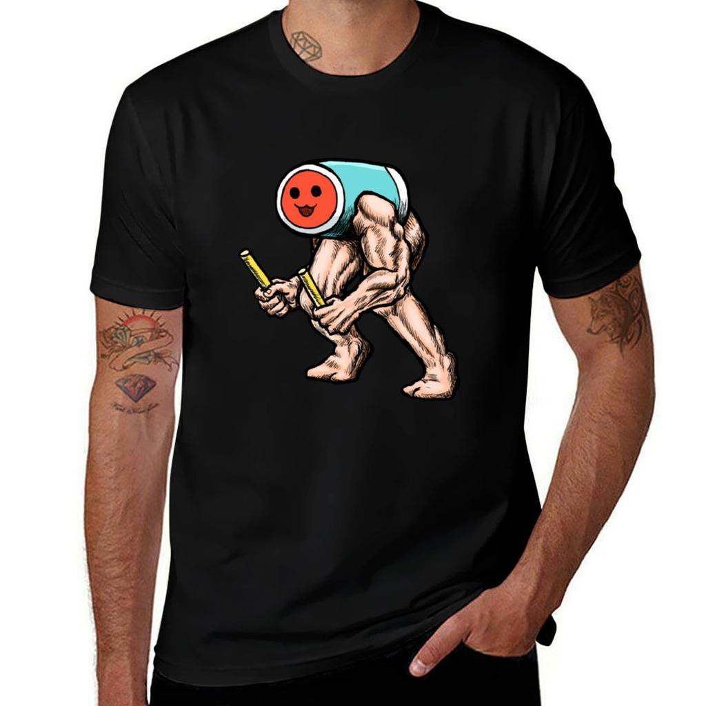 Tatsudon TShirt Novelty Print Casual Tee Shirt