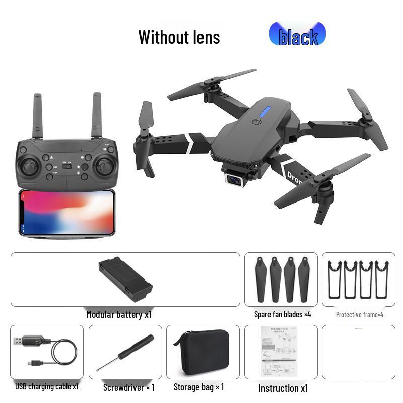 4K HD E88 Folding Drone Quadcopter with Remote Control & Camera
