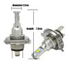 H4 9003 HB2 Canbus LED Headlights Bulb High&Low Beam 35W 4000LM White Error Free