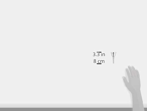 Back trombone mouthpiece 5G silver plated finish small (for tube)