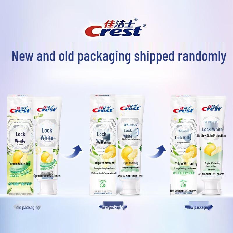 Crest Lock White Toothpaste