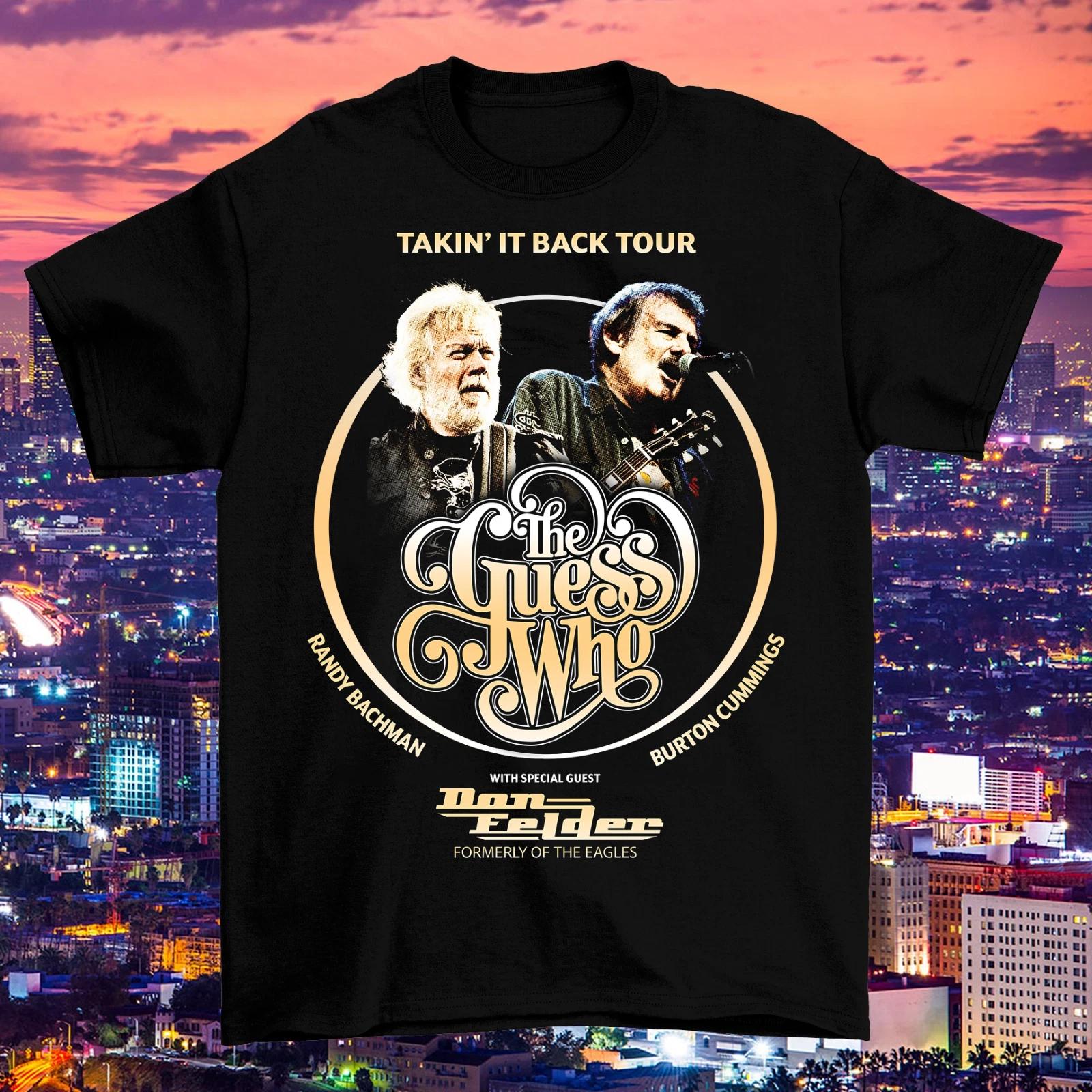 ТРЕНД Футболка для фанатов группы The Guess Who Takin It Back Tour Размеры от S до 4XL NZL931 4XL