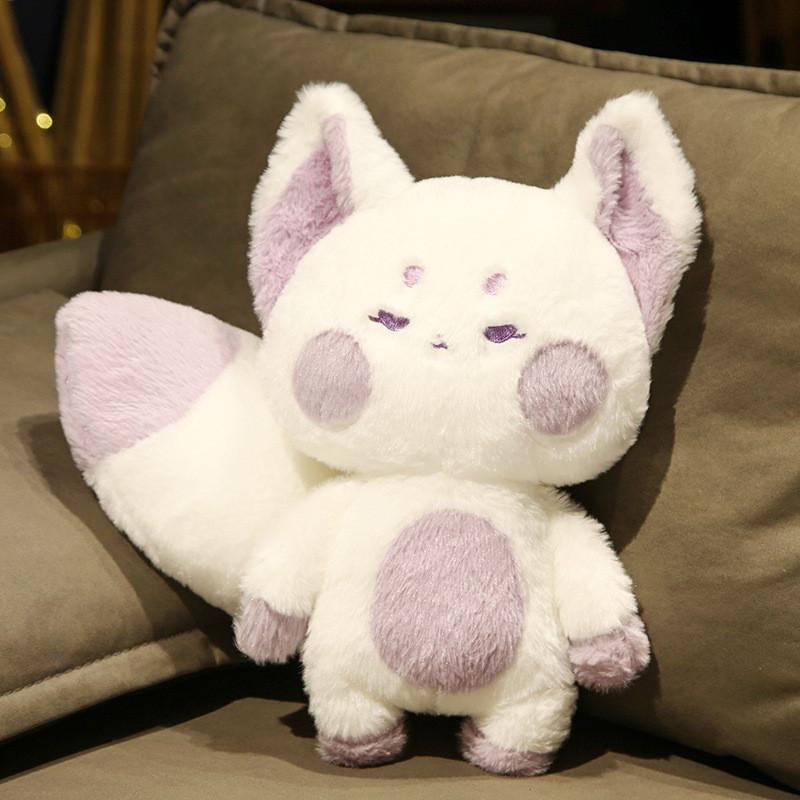 Big Tail Fox Plush Toy Cartoon Stuffed Animal Bedroom Decoration Gifts Kids