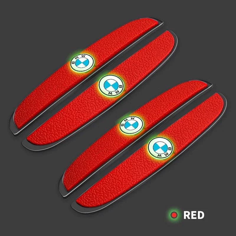 

4pc Car Styling Luminous Door Edge Anti-collision Bumper Strip Sticker For BMW E46 E85 E60 F10 E39 F30 E36 F20 E87 E90 E70 X3 X5