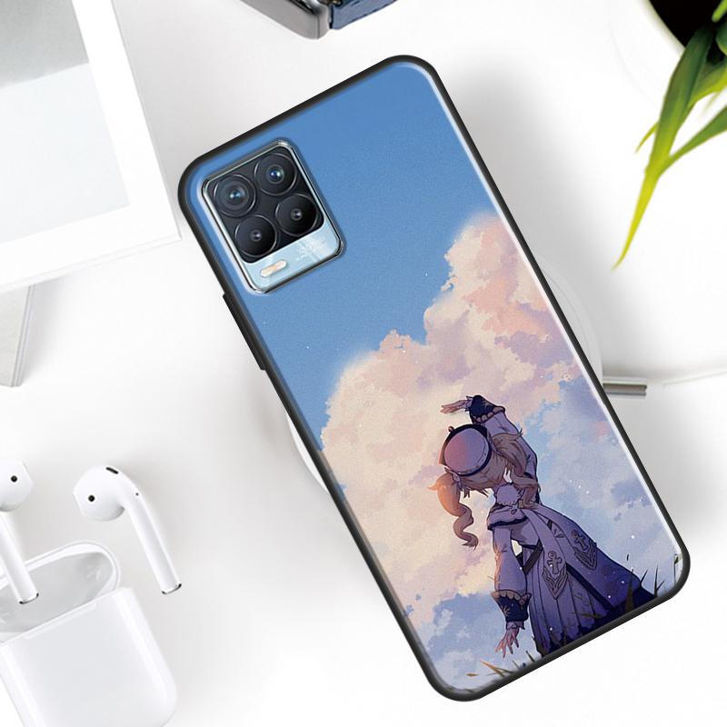 Anime Game Genshin Impact Case For Realme 15 11 12 13 14 Pro Plus C53 C55 C51 C25 C63 C61 C65 C67 C71 C75 GT6 GT7 Pro