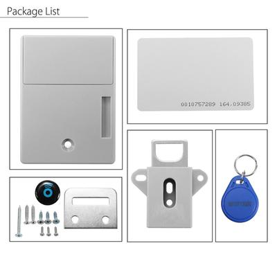 Batteria IC Card Sensore Cassetto armadio SmartLock intelligente Fai da te Serratura digitale nascosta invisibile senza foro perforato