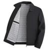Business Middle-aged and Elderly Jacket Casual Top Dad Coat Spring Civil Servant Administrative Men Lapel Cadre
