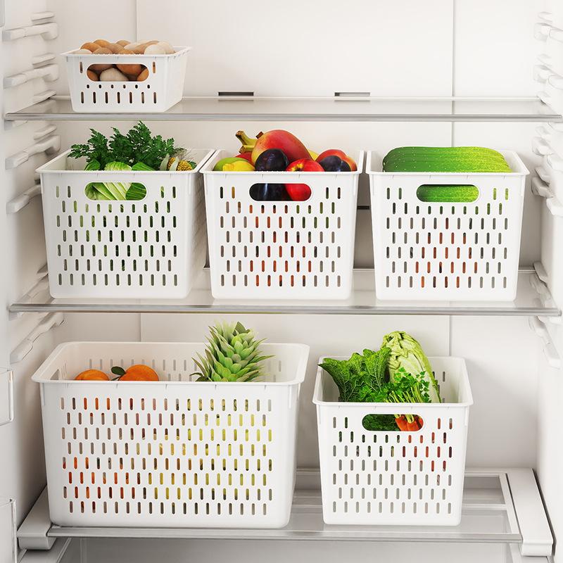 Daily Household Sundries Storage Box, Snack Toy Storage Plastic Storage Basket Desktop Book Sorting Storage Box