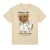 Trust Me I Am A Dogtor Meme Tshirt Funny Dog Doctor Humor Graphic Tee Shirt Unisex Women Fashion Trend ONeck Short Sleeve T Shirt