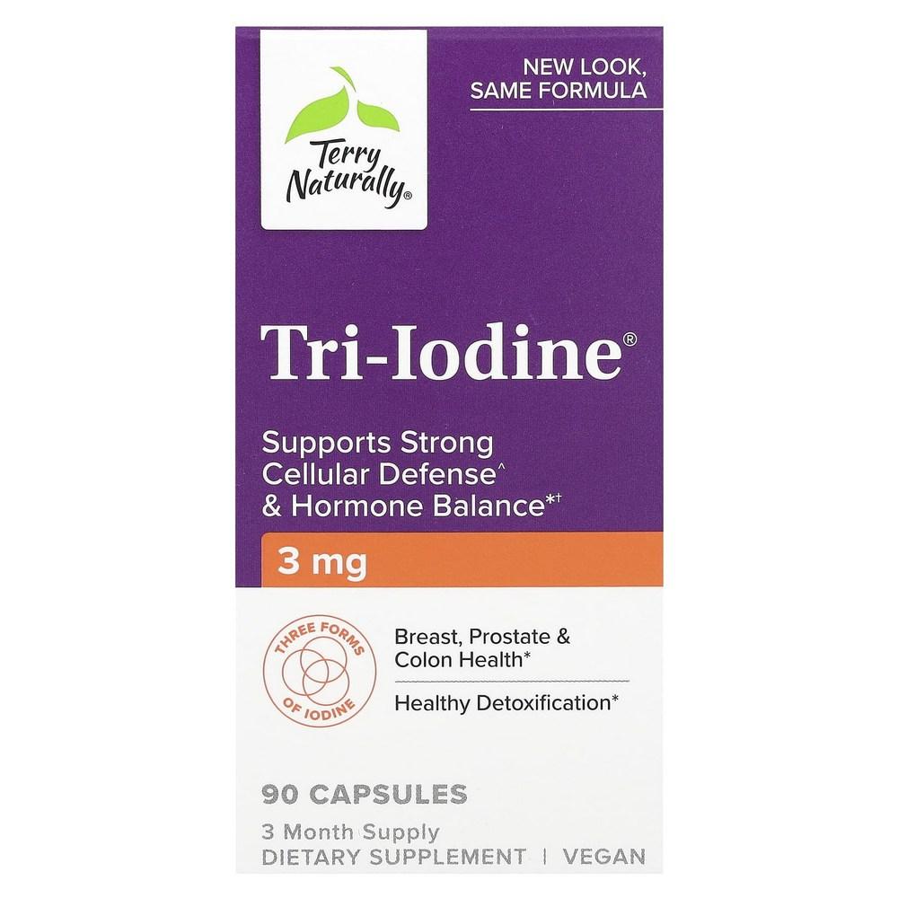 Terry Naturally Triiodine 3mg Capsules 90 Pcs 5 Pcs