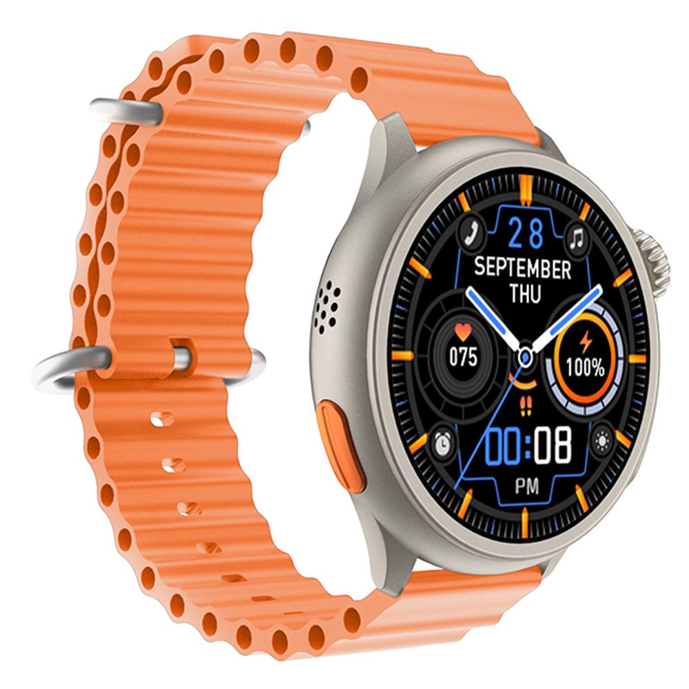 

HW3ULTRA MAX Sports Wristwatch 1.52-inch Round Screen Heart Rate Monitor NFC Smart Watch