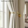 2PCS Zinc Alloy Curtain Holdbacks Metal Wall Tie Back Hooks Durable Hanger Holder for Window Living Room Bedroom Easy Install