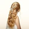 Elegant Bun Hair Claw Clip With Sparkling Pearls And Flower Detailing For Weddings Parties Or Everyday Use Hair Styling