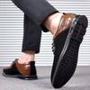 FashionBusiness Men Formal Shoes Lace Up Official Leather Casual Social Shoes Male Black Fashion Gentleman Style Shoes Big Size 49 50