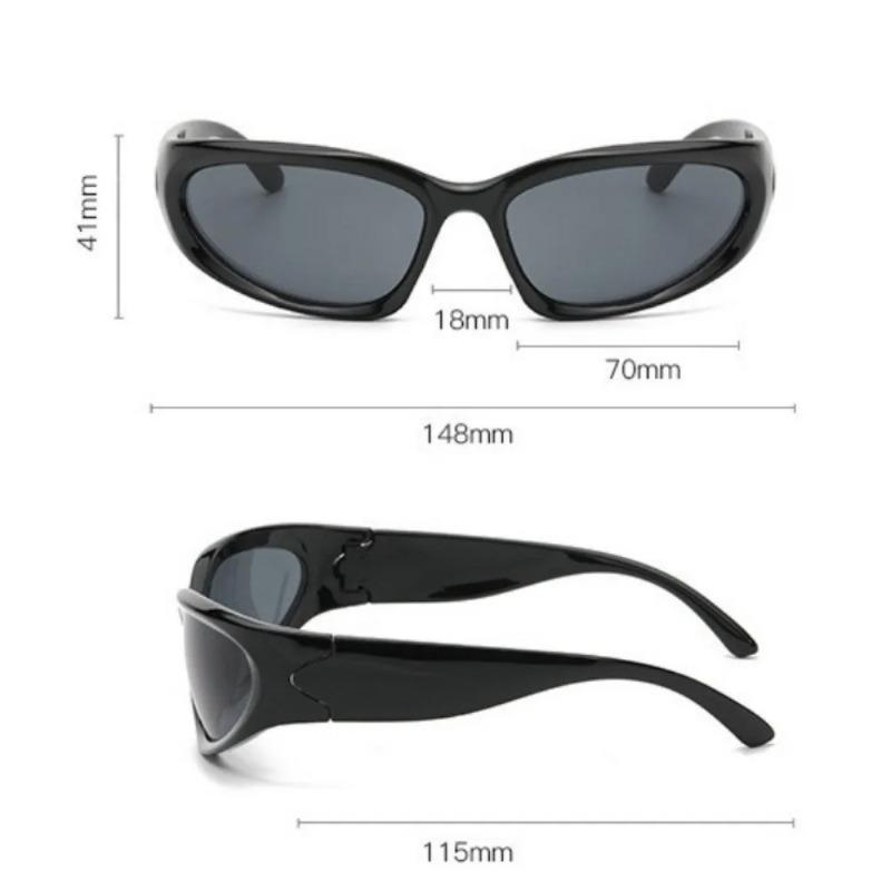 Popular Women's Sunglasses Punk Lenses Eyewear Vintage Luxury Designer Outdoor Sun Glasses In Trend Eyeglasses Steampunk Woman