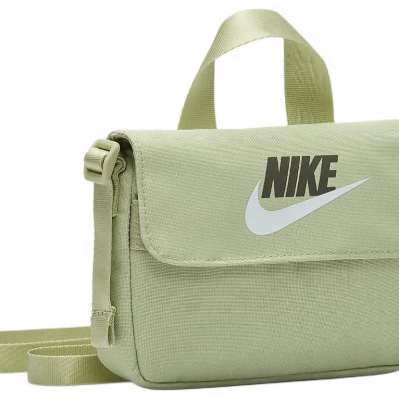 Nike Fabric Shoulder Bag, Crossbody Bag Unisex Light Olive Green Gray Casual FQ5815-371