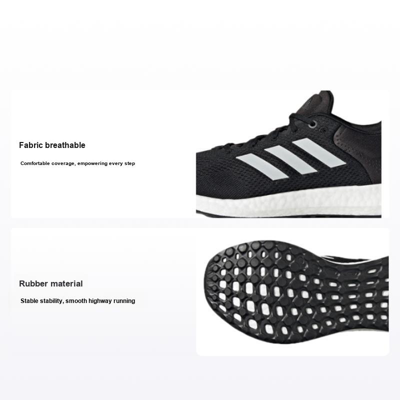 adidas PureBoost 21 Schwarz Weiß Unisex Sneaker Core-Black Footwear-White Grey-Six GW4832