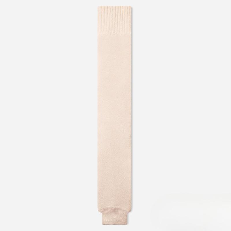 Over-knee Long Stockings - Children's Autumn/winter Padded Thick Warm Knee Guards for Legs, Stretchy Pure Color Simple Pressure Stockings