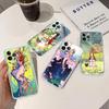 Cute A-Aerith G-Gainsborough TPU Silicone Case For IPhone 11 12 13 14 15 16 17 Pro Max Shockproof Clear Back Cover