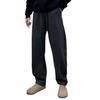 Spring and Autumn New Trend Men's Solid Color Tube Pants Casual Pants Autumn and Winter Straight Loose Sweatpants Sweatpants Long Pants