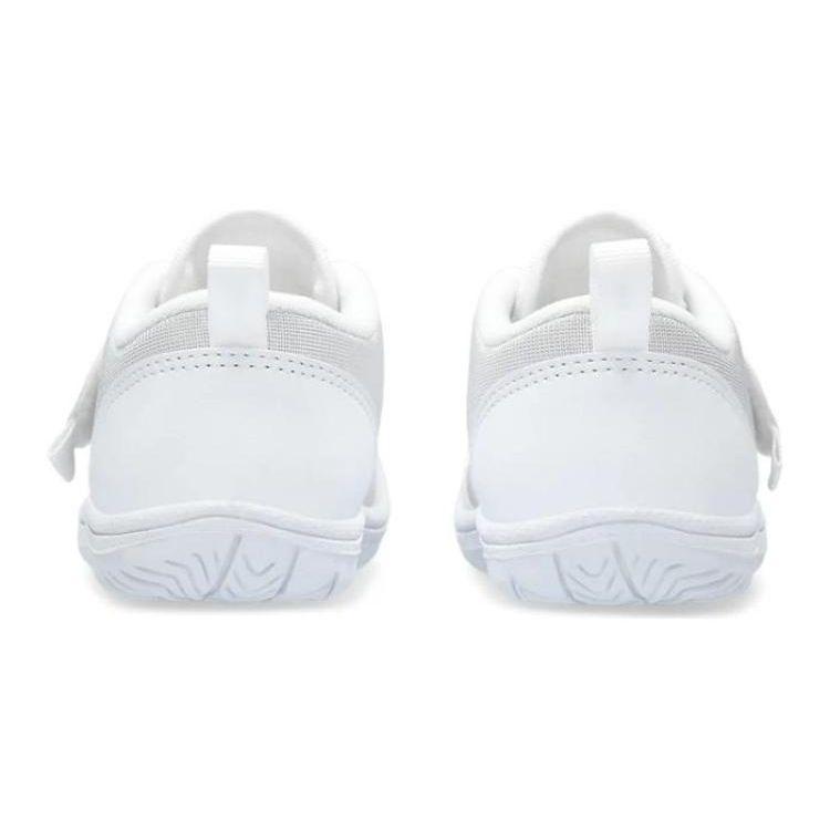 Asics Suku2 Couro Sintético Velcro Confortável Leve Cano Baixo Sapatos Casuais para Crianças Sapatos Casuais para Crianças Branco 1144A324-100