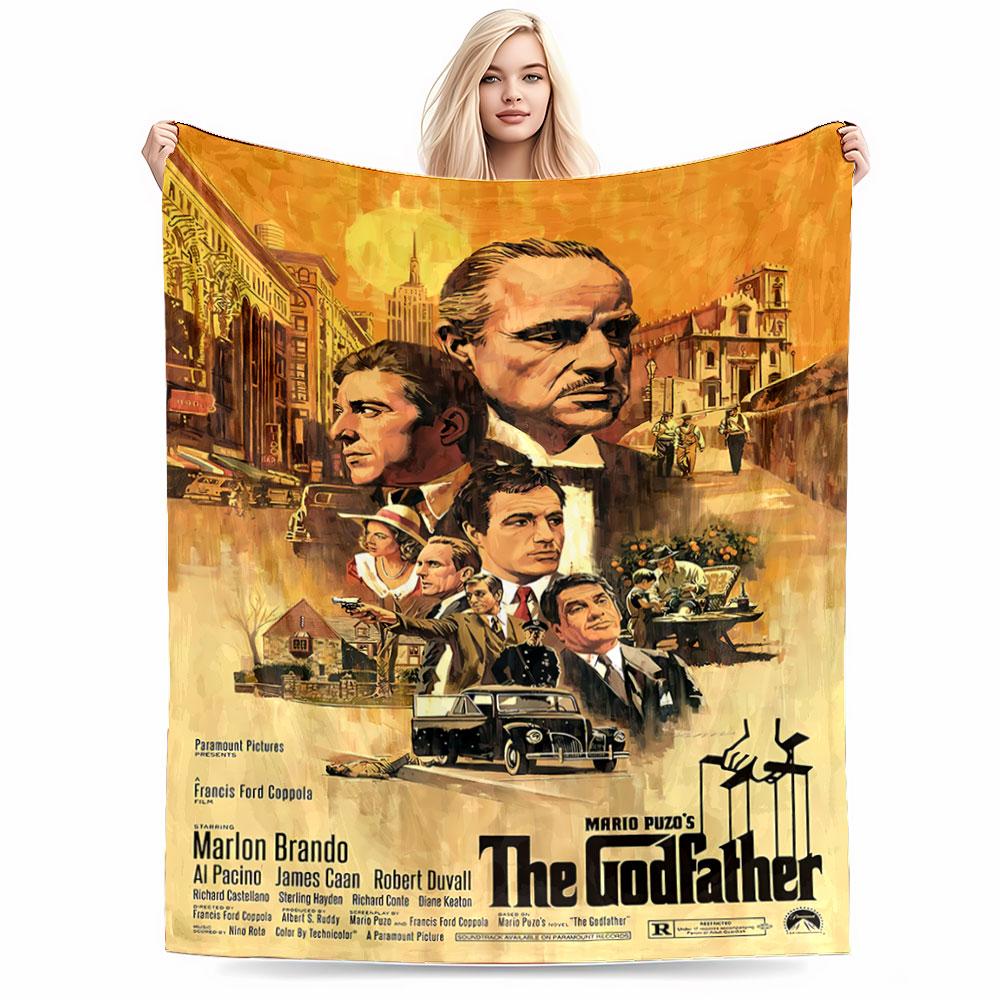 Vintage Movie Montage Blanket for All Seasons Blanket Lunch Break Throw Gift