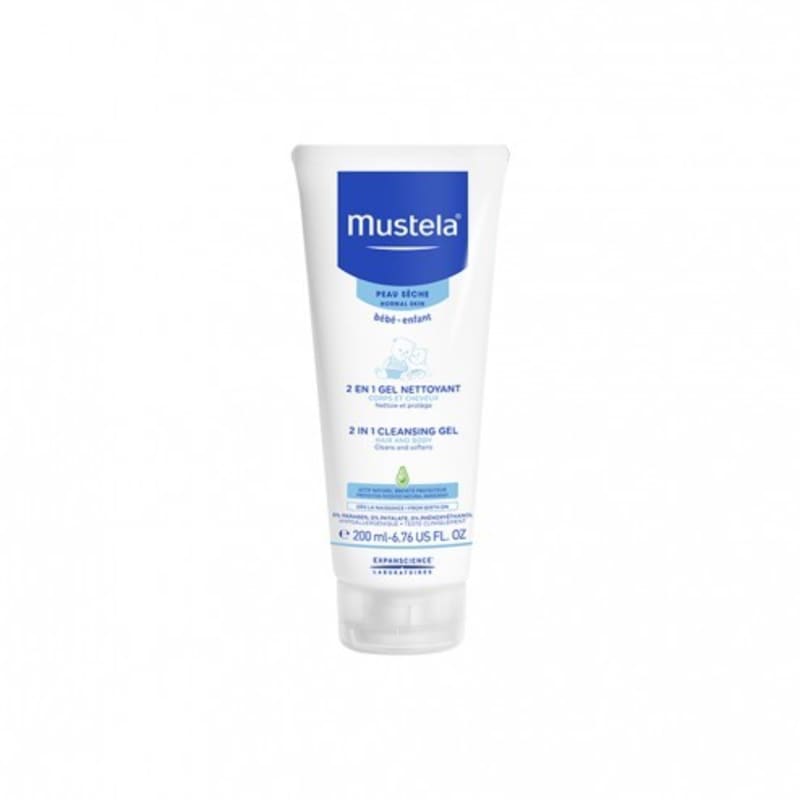 

Mustela Bebe 2 in 1 Hair & Body Wash 200ml