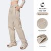 CAMEL Women's Outdoor Water-Repellent Straight Pants