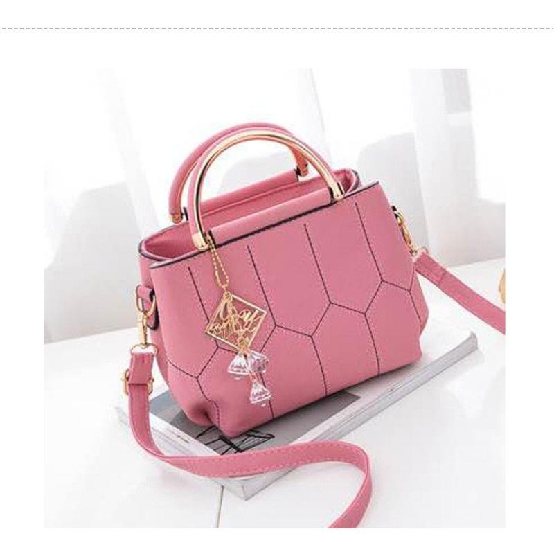 Женская сумка через плечо для женщин, зимняя сумка, высококачественная сумка, основная женская сумка, элитная сумка, женская сумка-мессенджер розовый