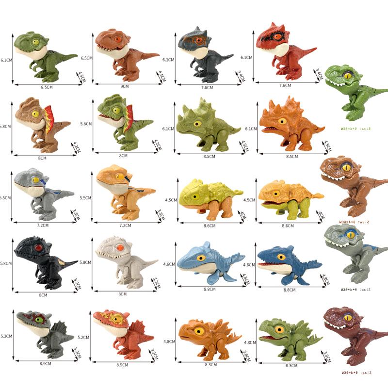 NOVÉ  Kousací ruka Jurský dinosaurus Hračky Park Dárky Simulace Zvíře Rex Raptor Model Suvenýr Narozeniny
