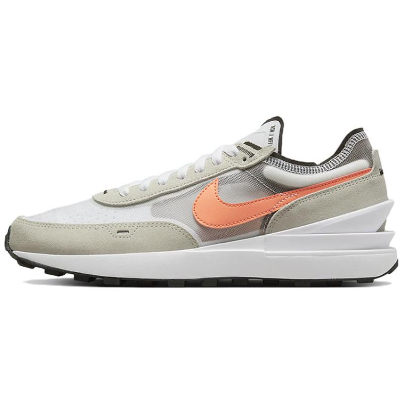 Nike Waffle One White Orange Trace Sneakers DA7995-103