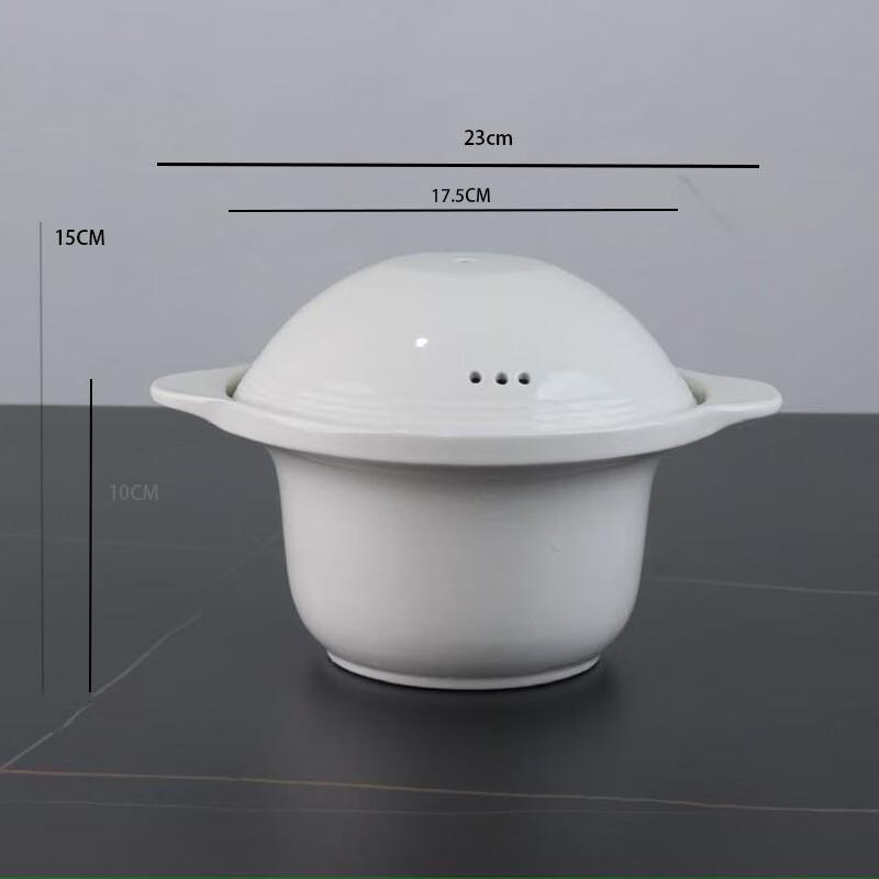ZISIZ Ceramic Electric Stew Pot