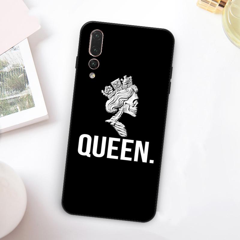 King Queen Art For Huawei Nova 11 10 9 SE Y70 Y60 Y90 Y61 Y91 Y73 Y72 12i 11i 8i P30 P40 Lite P60 Pro Case