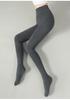 Little Ono Women's Gray Knit Slimming Base Layer Pantyhose - Spring Outerwear, Miu Style, Slim Waist.