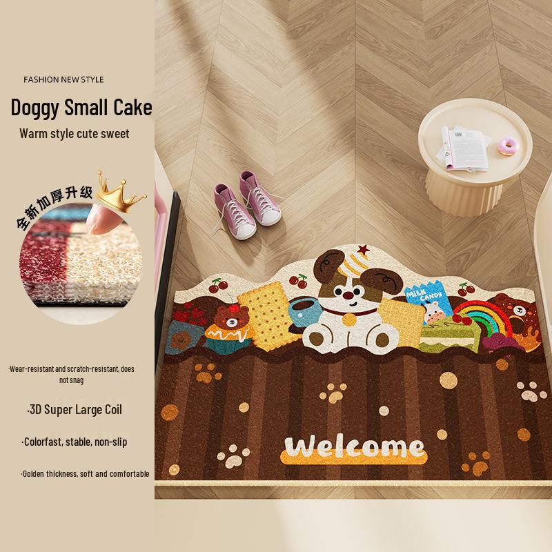 Cute Pet Animal Door Mat - Non-slip, Dirt-Resistant, Easy-Clean Foot Mat