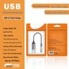 USB to 3.5mm Audio Headphone Adapter Cable