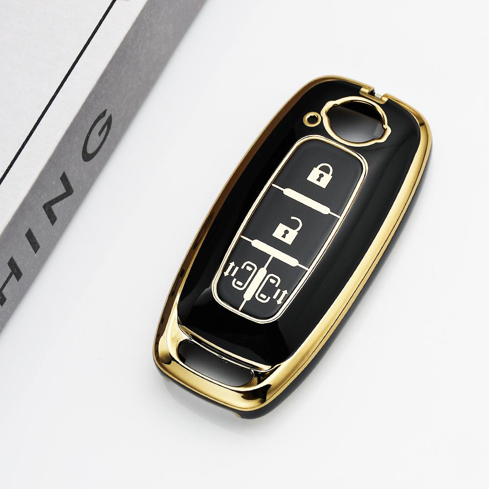 Shell For Nissan Micra Qashqai J11 X-Trail T32 Tiida Pathfinder Leaf Juke Versa Note Patrol Fob Tpu Car Key Case Cover Holder