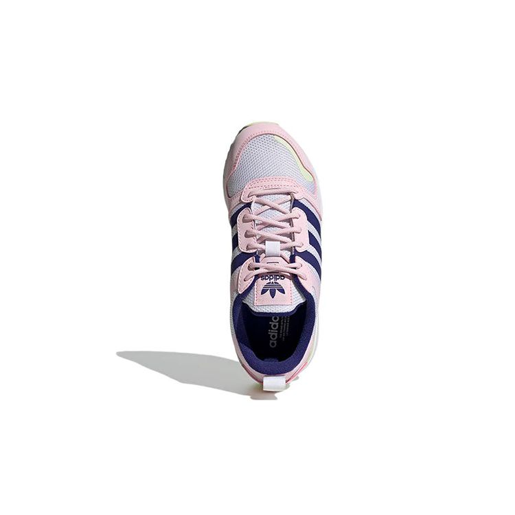 Adidas Originals ZX 700 Non-Slip Durable Low-Top Kids Running Shoes Kids Running Shoes Pink Blue GY3310